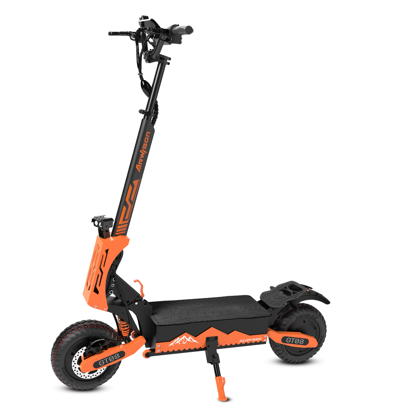 60V 5600W Dual Motor Electric Scooter - Электросамокат Arwibon 5600W для взрослых, два