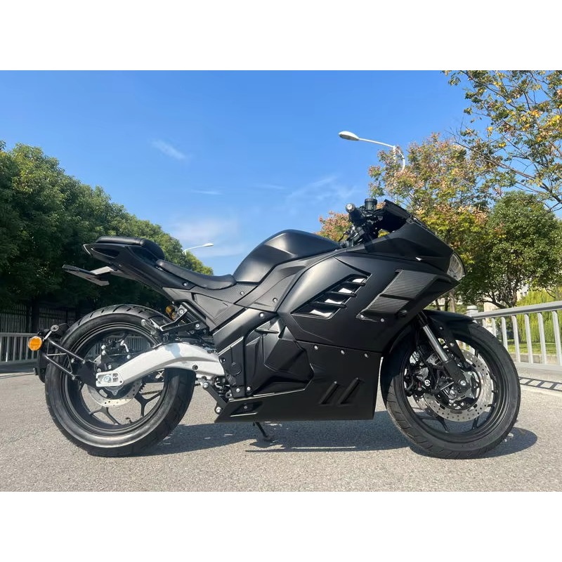 72V 5000W Electric Motorcycle - Электрический гоночный мотоцикл Krono Wild с