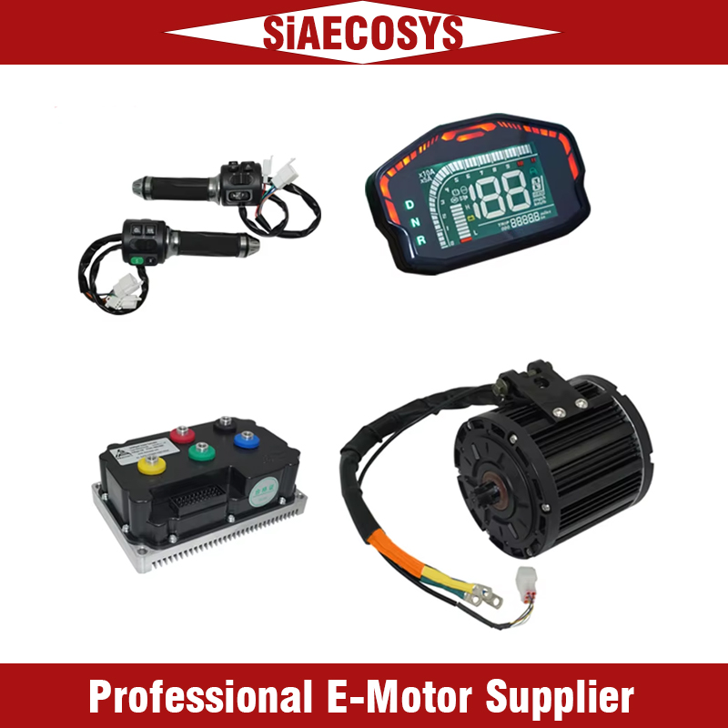 Mid Drive Motor Kit 72V 3000W - Электродвигатель QSMOTOR QS138 Mid Drive с