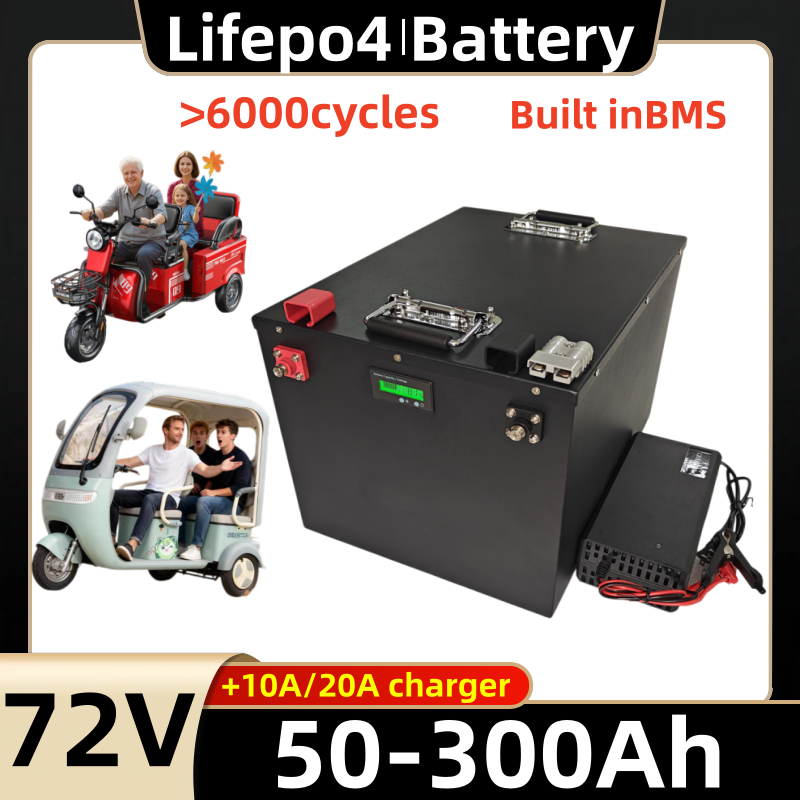 72V 60Ah Lifepo4 Battery Pack - Аккумуляторный блок Lifepo4 72В 50Ач 60Ач