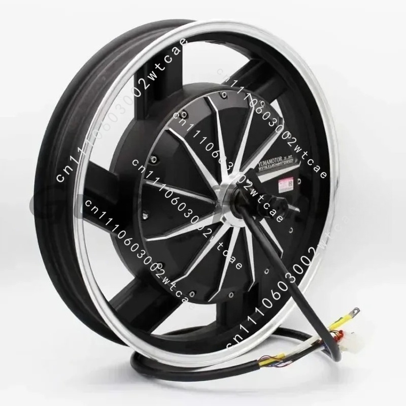 Electric Motorcycle Conversion Kit 72V - Комплект для переоборудования электроскутера с 17-дюймовым
