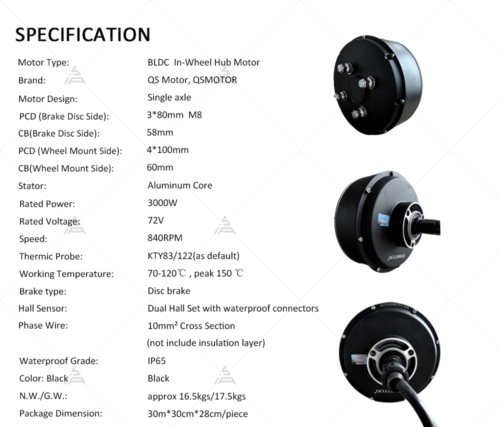 Комплект для переоборудования  – обзор и цена Electric Motorcycle Conversion Kit 72V