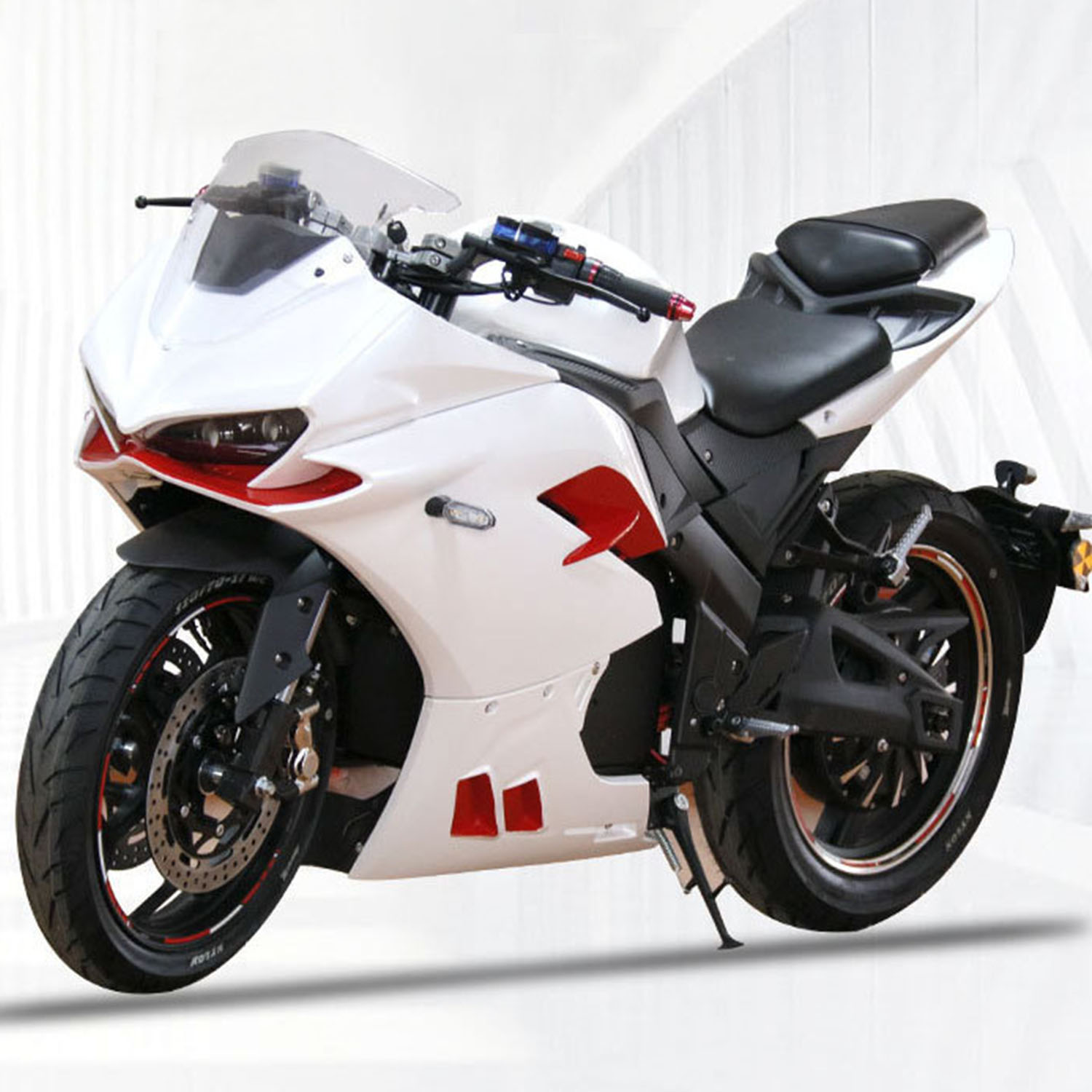 Высокоскоростной мотоцикл-мопе – обзор и цена 72V 5000W Electric Motorcycle