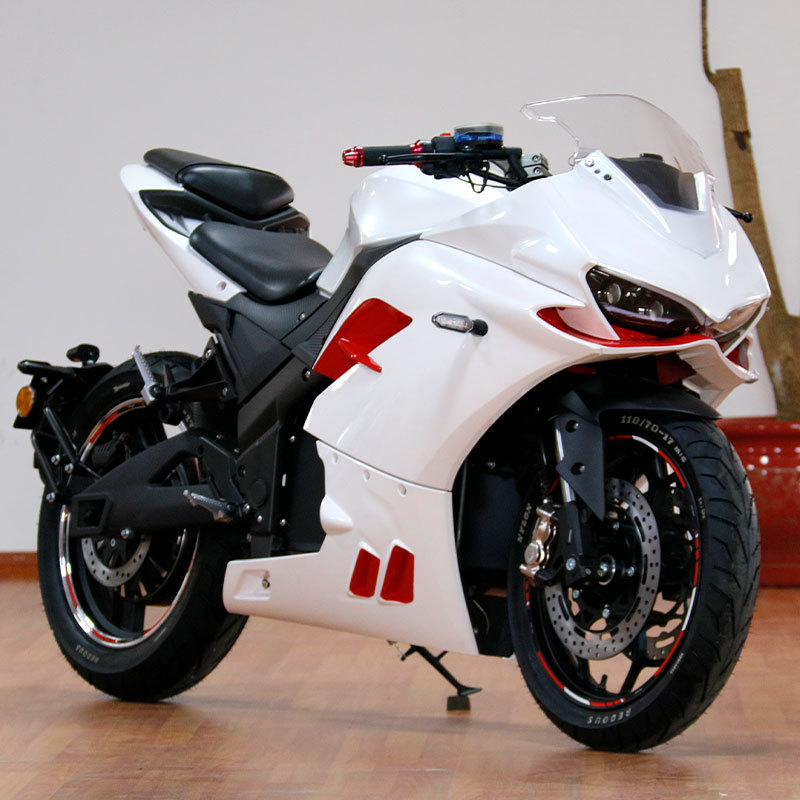 Высокоскоростной мотоцикл-мопе – обзор и цена 72V 5000W Electric Motorcycle