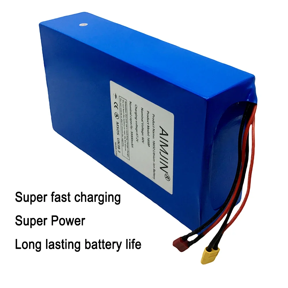 Новая литиевая батарея 16S8p 1 – обзор и цена 60V 30Ah Electric Scooter Battery