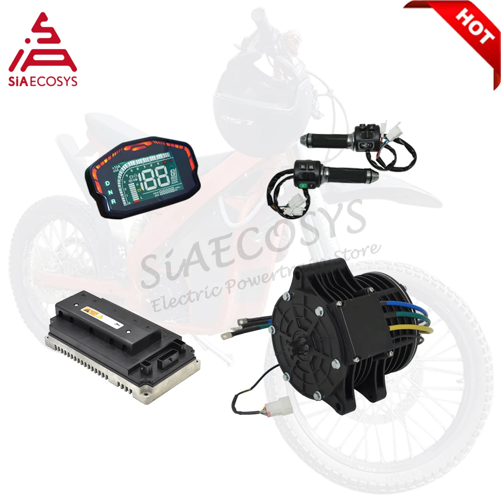 QSMotor 3000 Вт Электродвигате – обзор и цена Mid Drive Motor Kit 72V 3000W