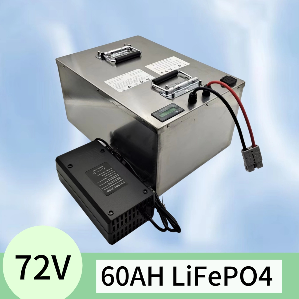 72 В 60 Ач 60 А литиевая аккум – обзор и цена 72V 60Ah Lifepo4 Battery Pack