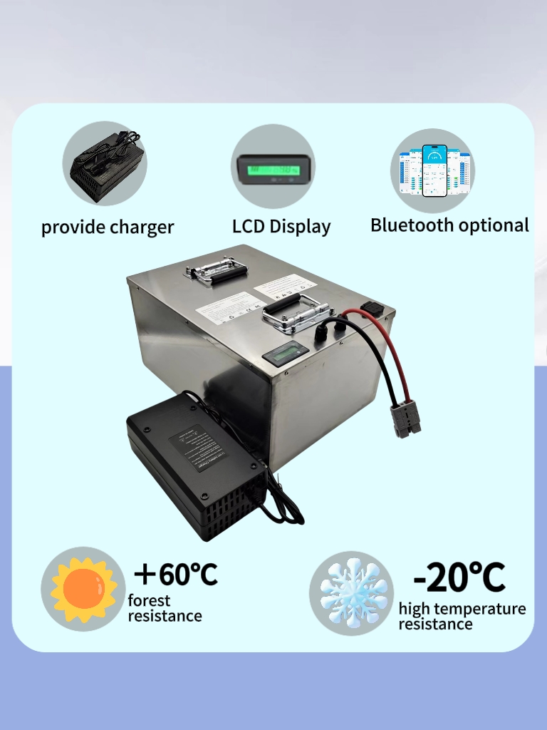 72 В 60 Ач 60 А литиевая аккум – обзор и цена 72V 60Ah Lifepo4 Battery Pack