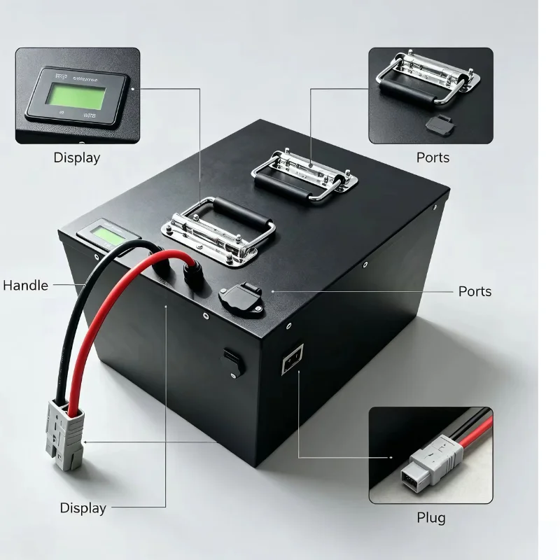 Литий-железо-фосфатный аккумул – обзор и цена 72V 60Ah Lifepo4 Battery Pack