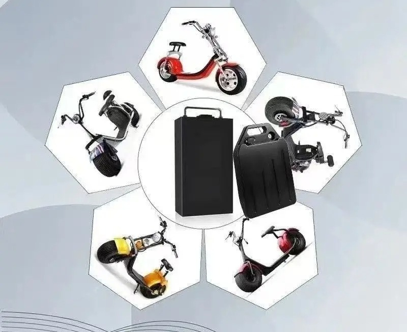 Литиевая батарея для электромо – обзор и цена 60V 30Ah Electric Scooter Battery