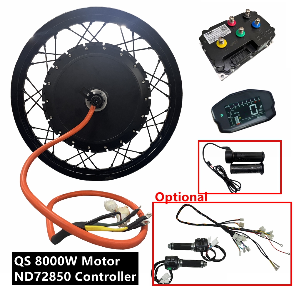 Комплект для электровелосипеда – обзор и цена Qs273 Hub Motor 8000W 72V