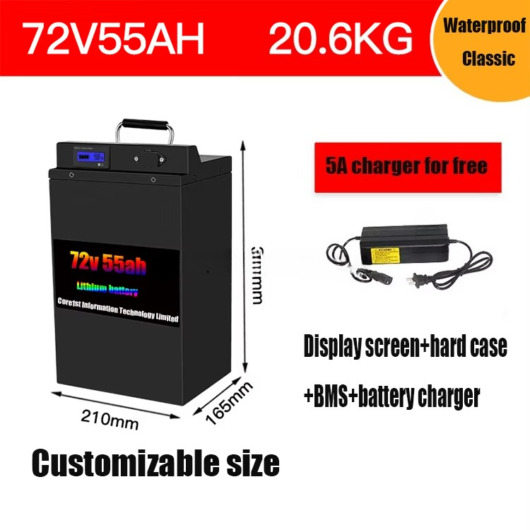 Аккумуляторная батарея LiFePO4 – обзор и цена 72V 60Ah Lifepo4 Battery Pack