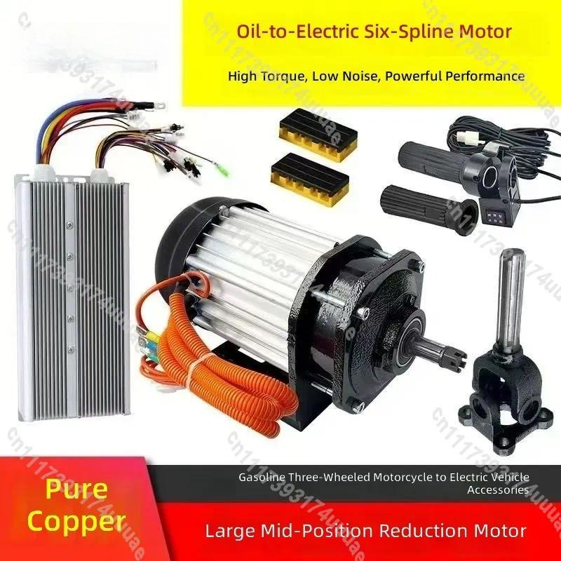 Комплект для переоборудования  – обзор и цена Electric Motorcycle Conversion Kit 72V