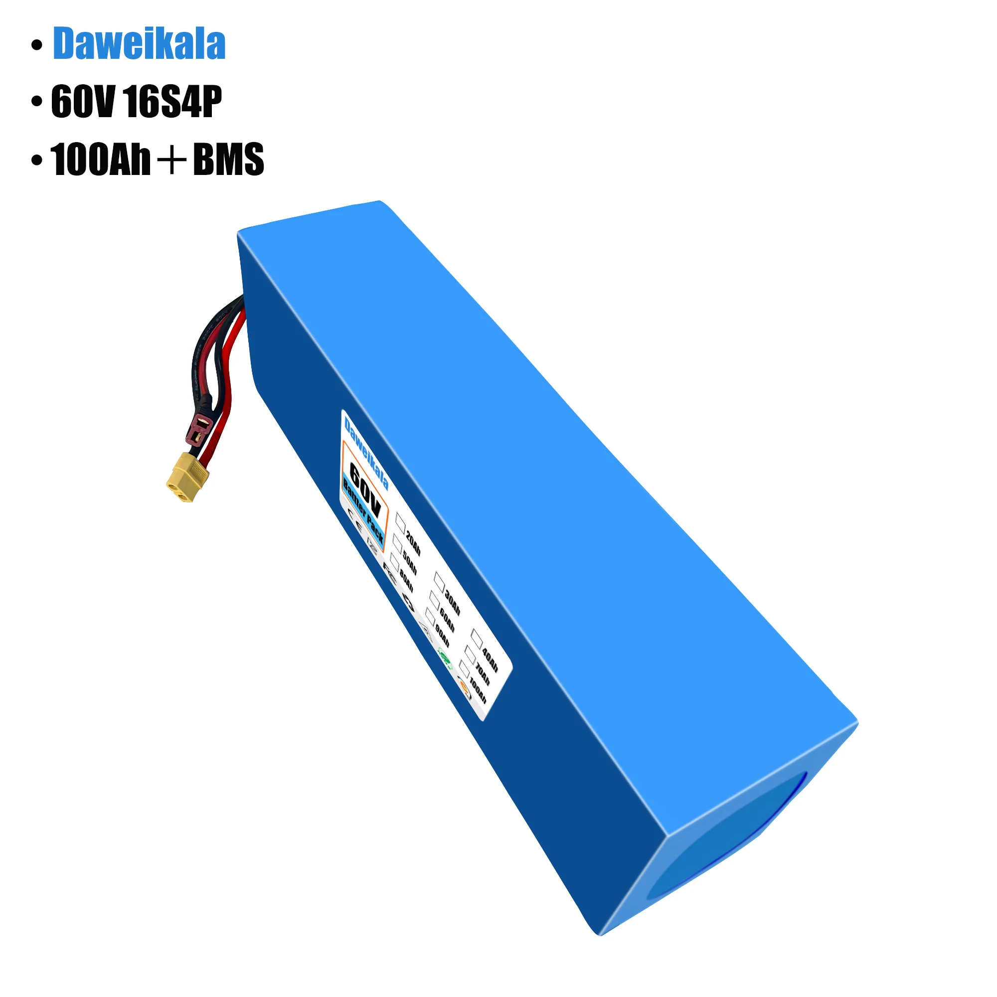 Литий-ионный аккумулятор 60 В, – обзор и цена 60V 30Ah Electric Scooter Battery