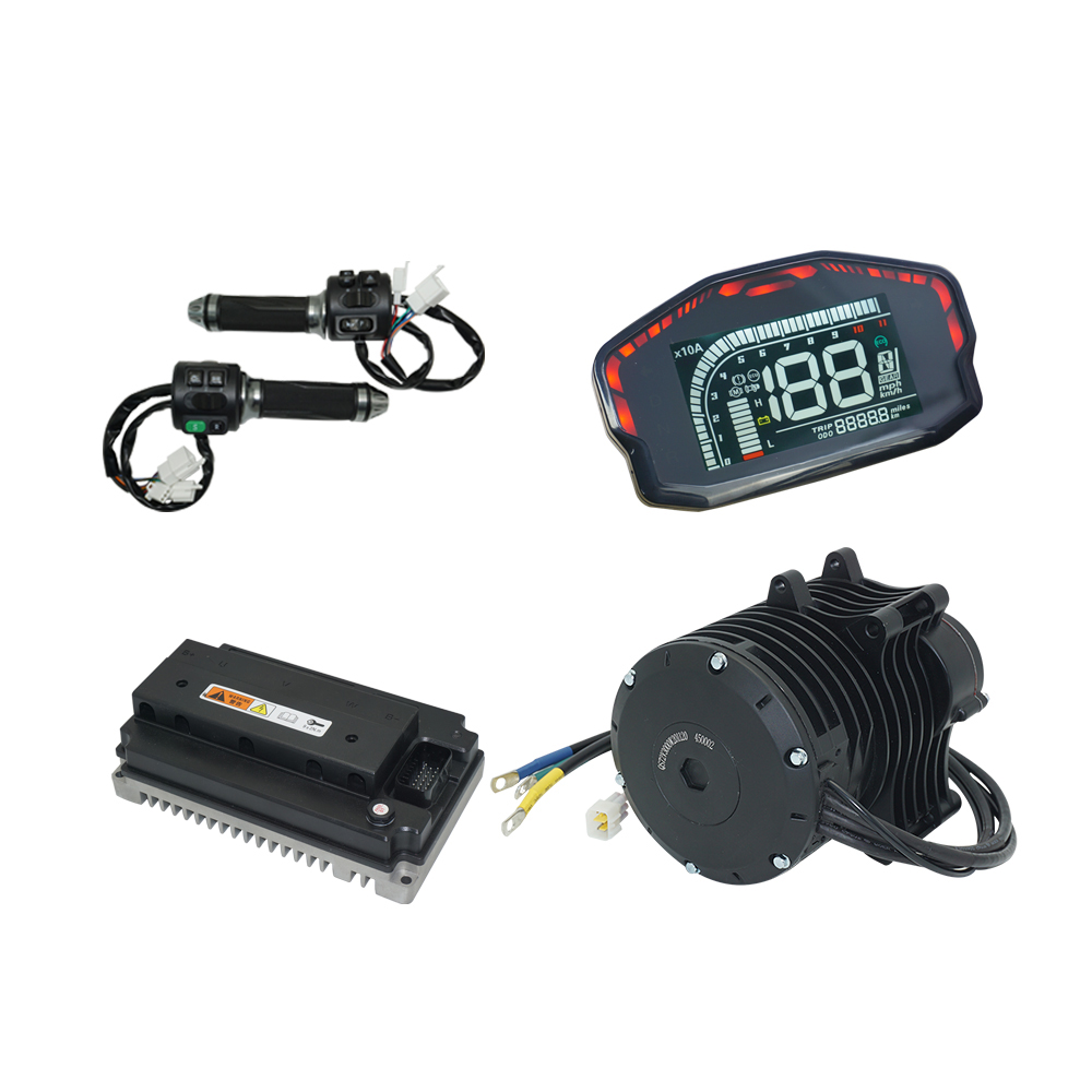 QSMOTOR 138 3000 Вт V3 70H 550 – обзор и цена Mid Drive Motor Kit 72V 3000W