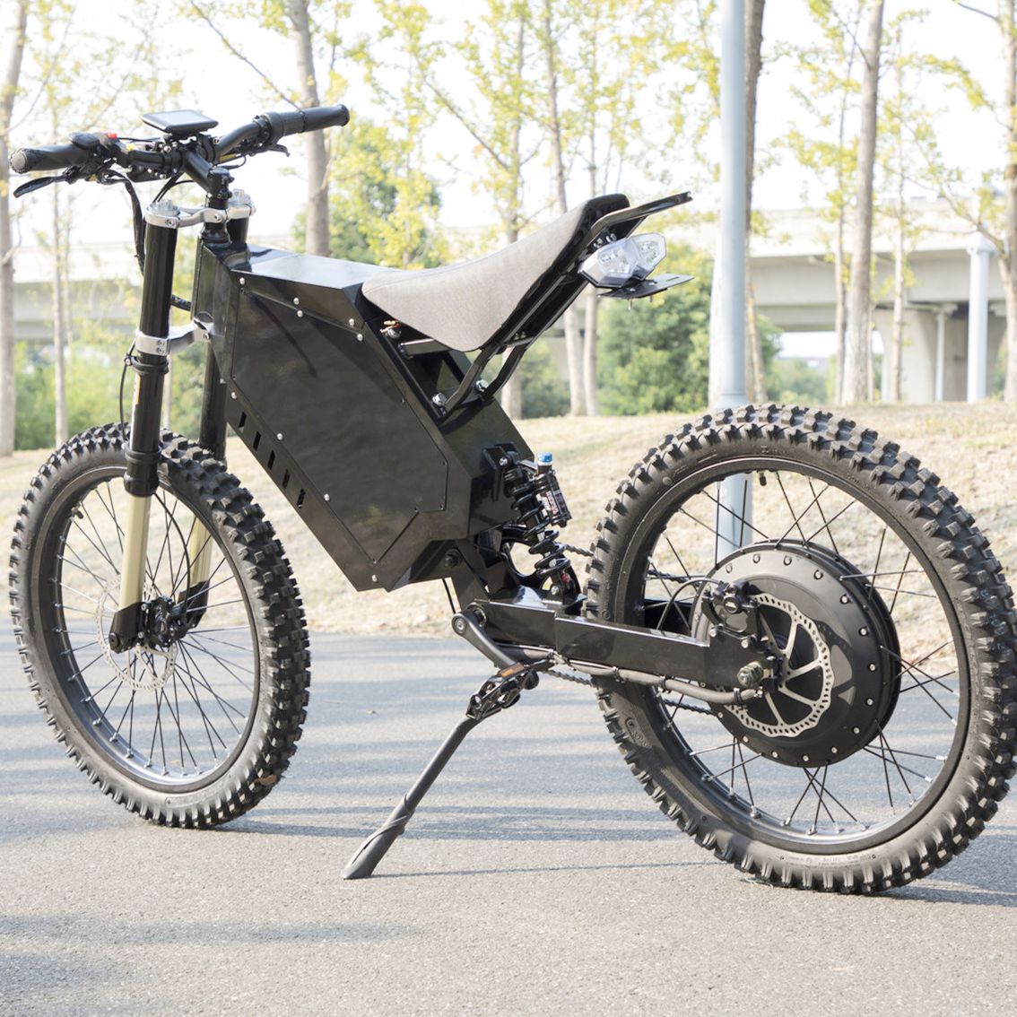 Электрический дорожный и внедо – обзор и цена 72V 12000W Electric Dirt Bike