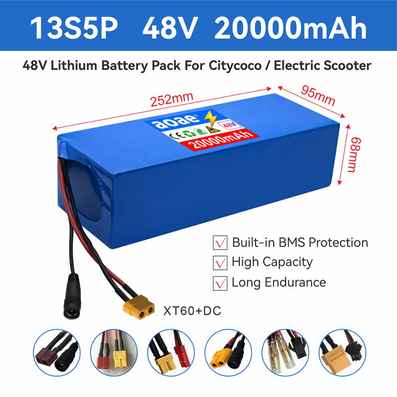 Аккумулятор для электросамокат – обзор и цена 60V 30Ah Electric Scooter Battery