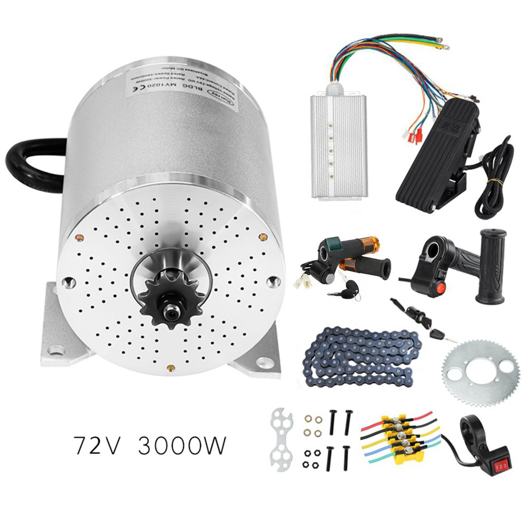 Комплект электродвигателя для  – обзор и цена Electric Motorcycle Conversion Kit 72V
