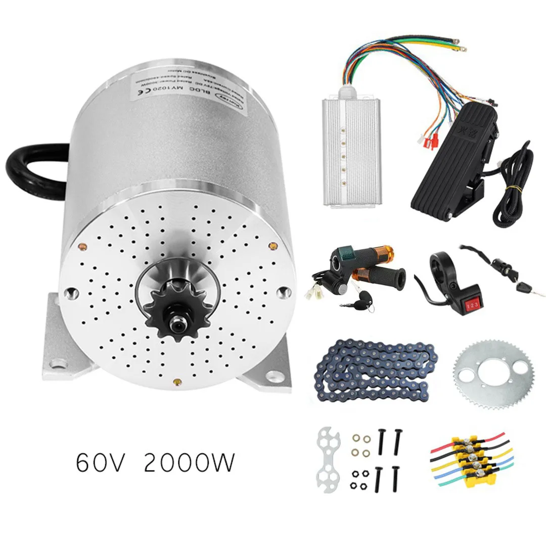Комплект электродвигателя для  – обзор и цена Electric Motorcycle Conversion Kit 72V